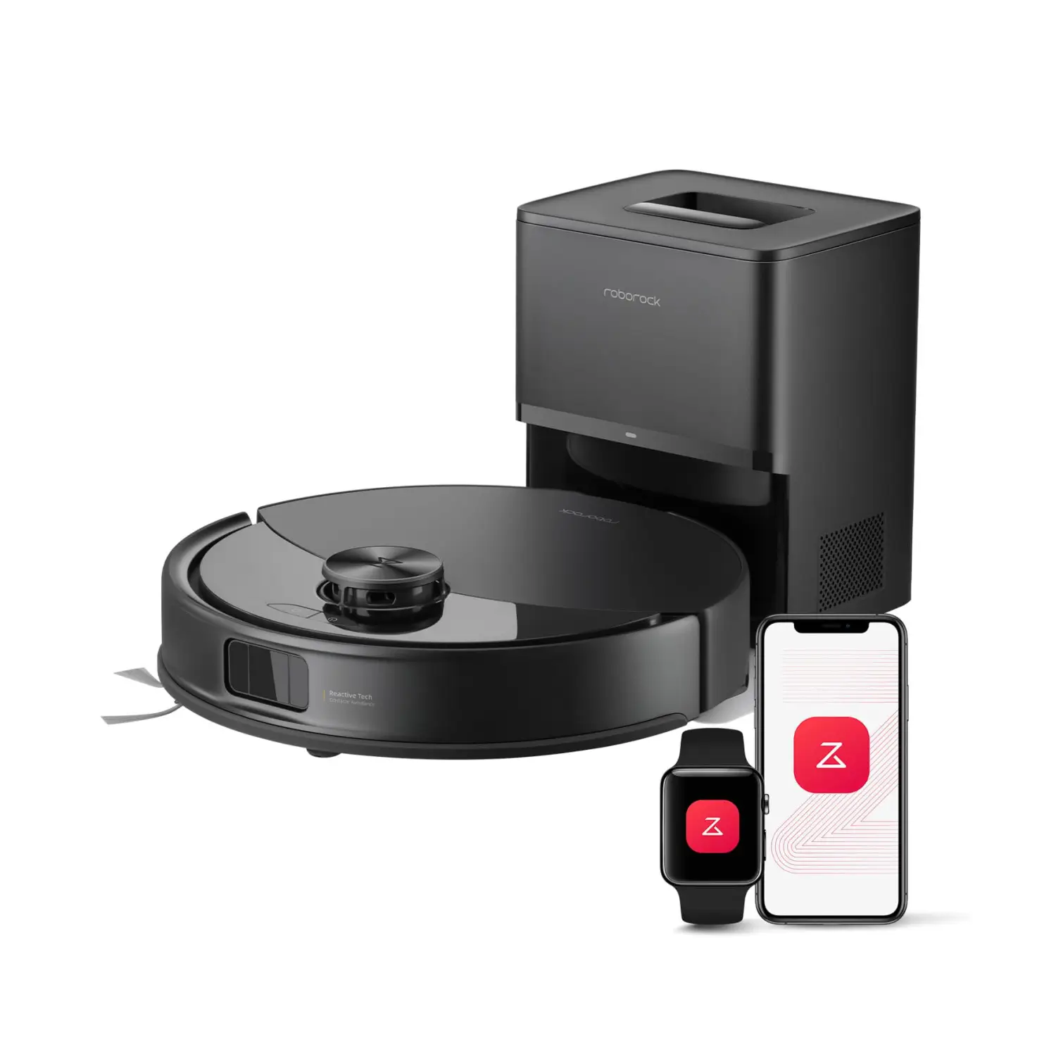 Robot aspirador y fregasuelos roborock Q10 S5+ con autovaciado y navegación LiDAR