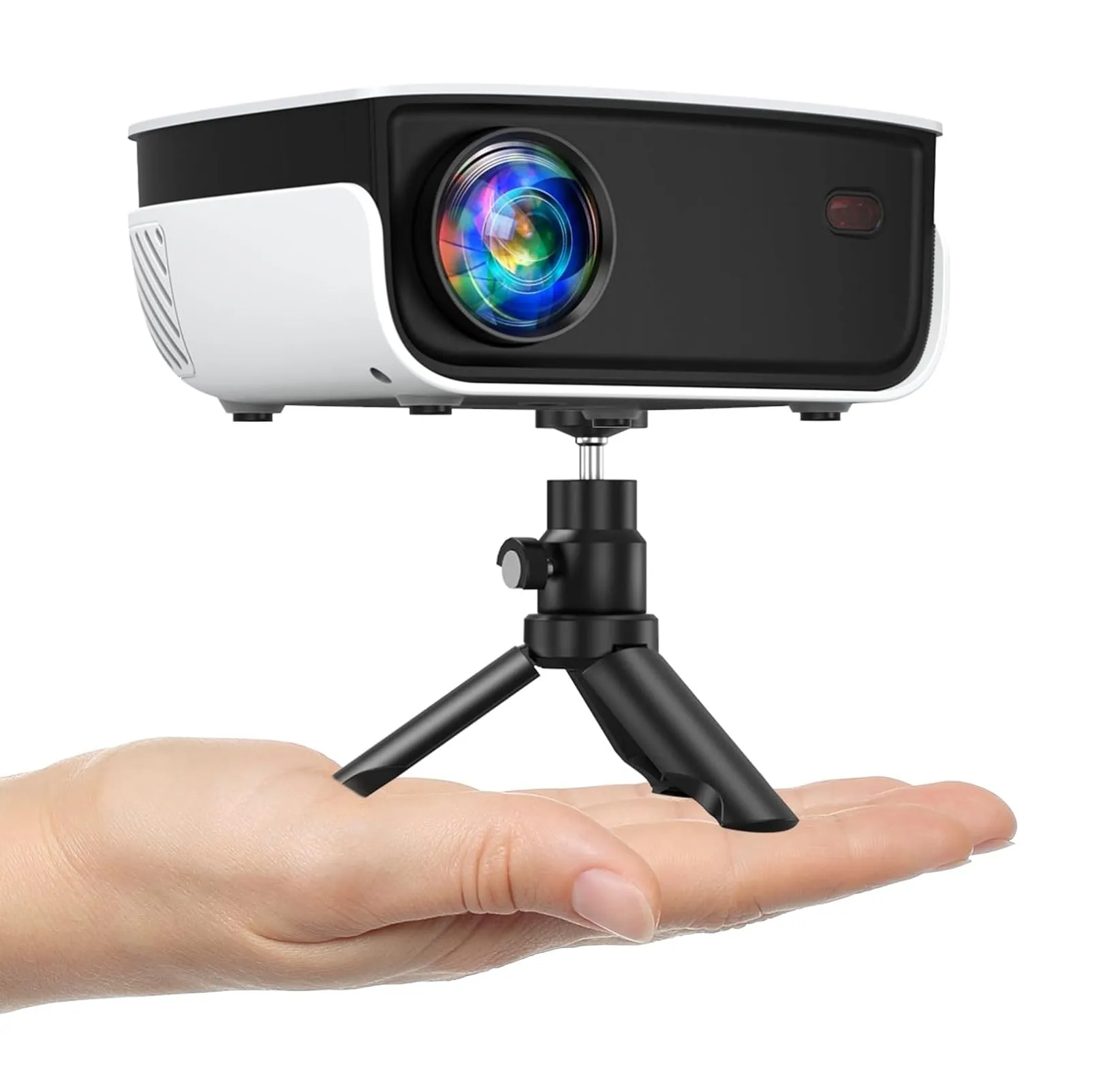Proyector para exteriores, mini proyector para cine en casa, compatible con 1080P
