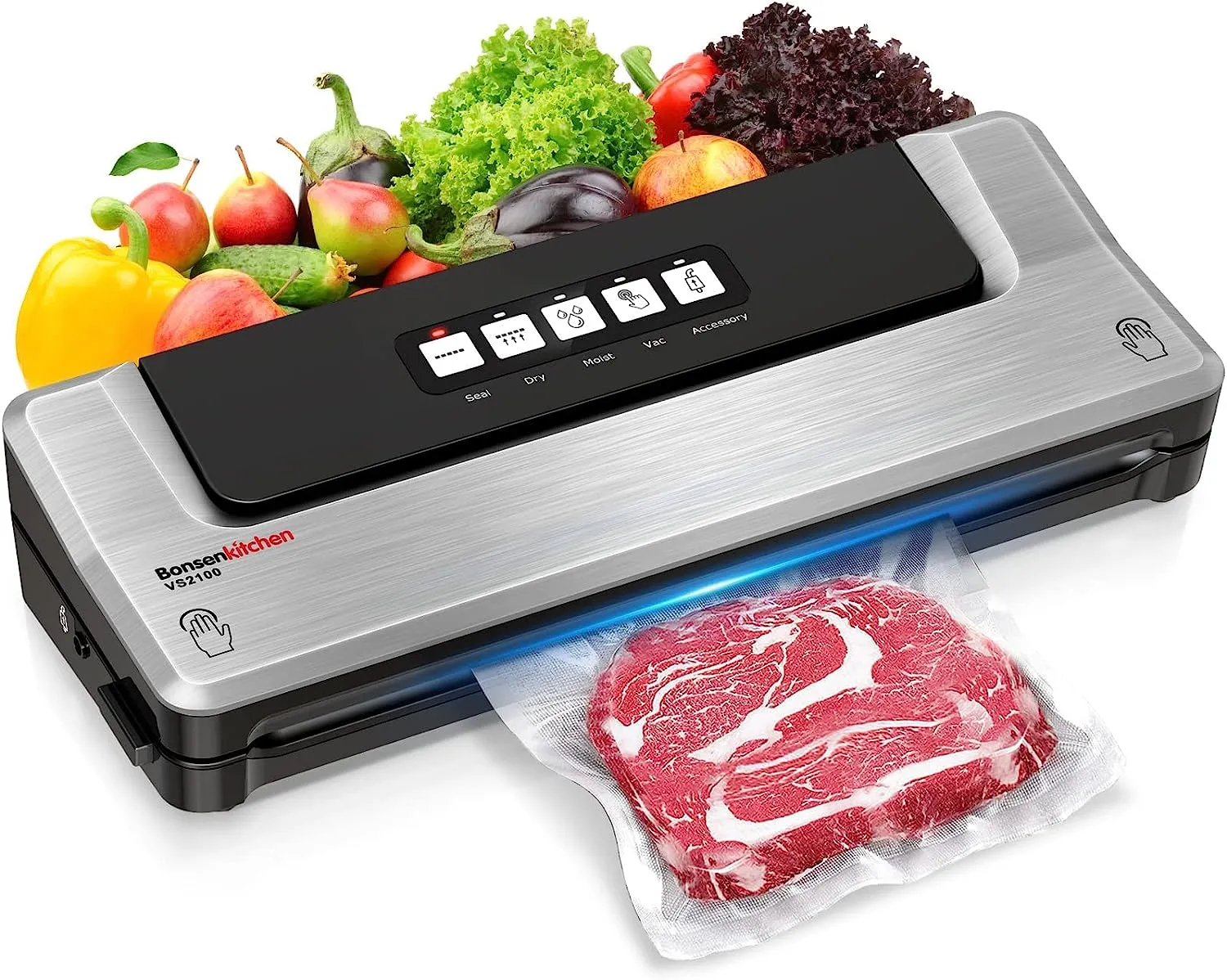Selladora al Vacío para Alimentos 5 en 1