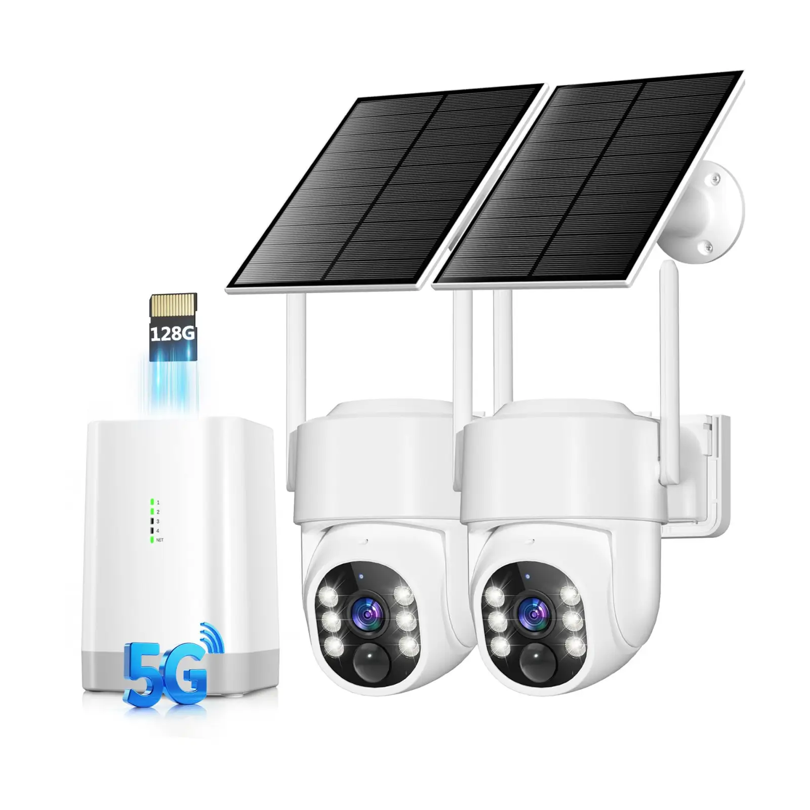Kit de cámaras de seguridad Vivideye T-KL34W2-W44J 8 5G